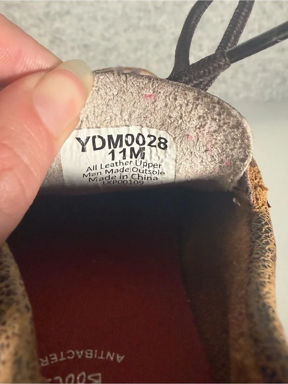 Twisted X Kids Brown Moccasins with Leopard Accent Size 11